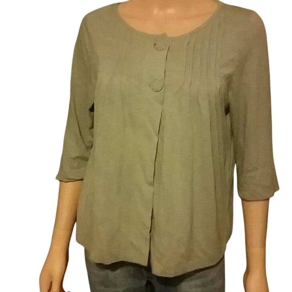 Merona grey 2 button Cardigan M